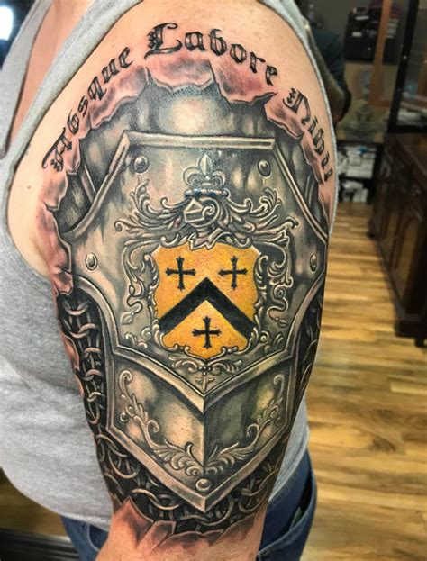 Family Crest Tattoo Design