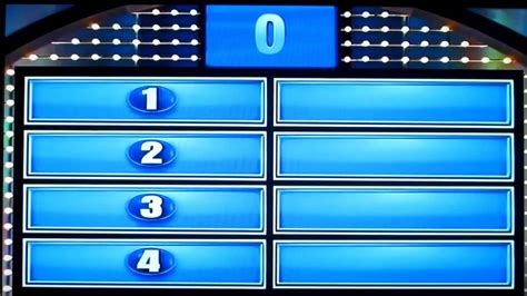 Family Feud Scoring