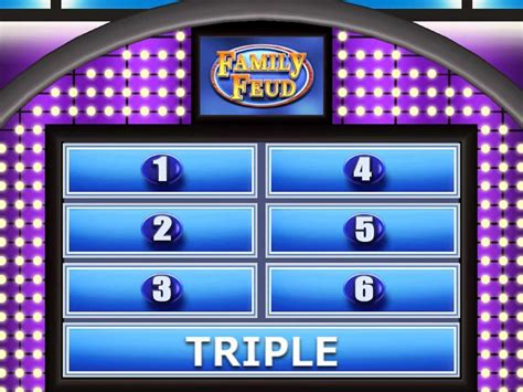 Family Feud template