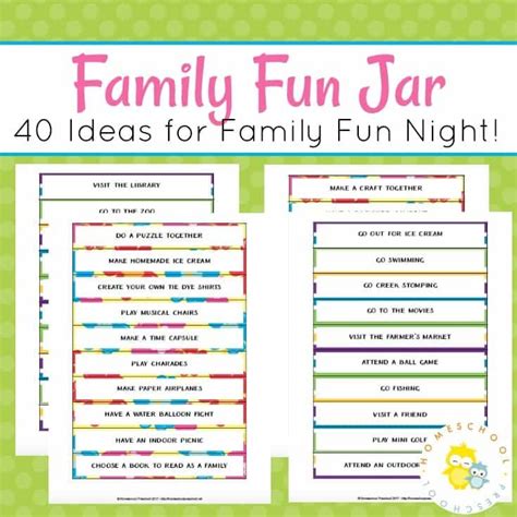 Family Fun Printables Gallery 3