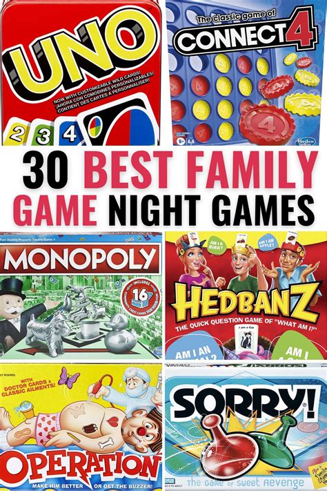 Family Game Night Games