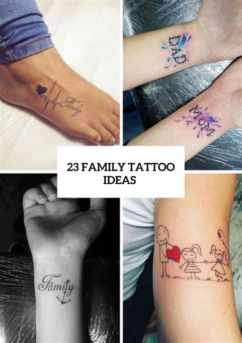 Family tattoo ideas for women