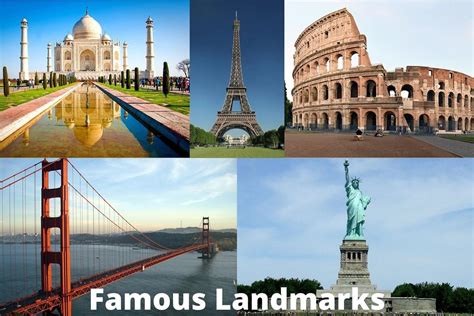 Famous Landmarks Word Search