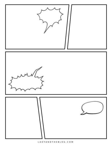 Fantasy Comic Book Template