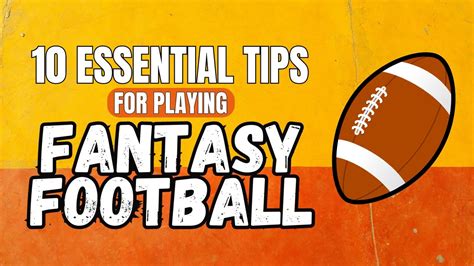 Fantasy Football Advice for Beginners