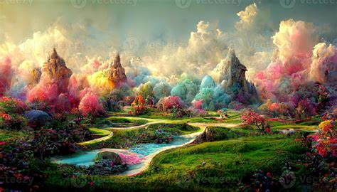 Fantasy worlds and landscapes