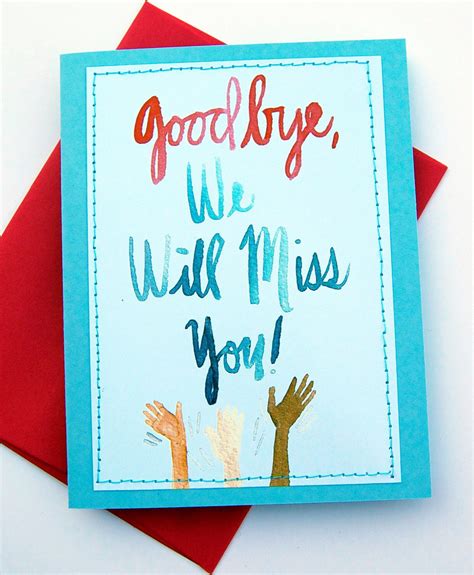 Farewell Cards Designs