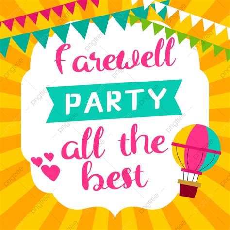 Farewell Party Templates