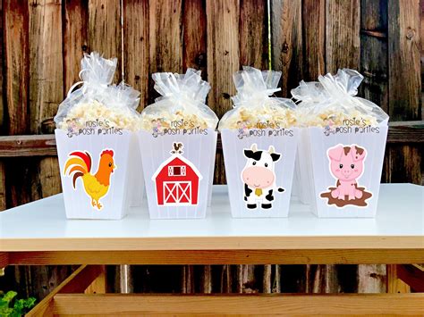 Farm Themed Party Favors