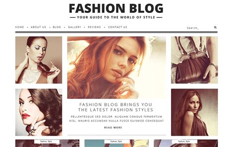 Fashion Blog Templates