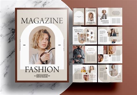 Fashion Magazine Design Templates