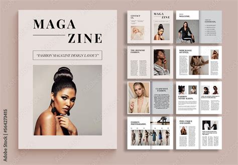 Fashion Magazine Design