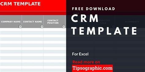 Features of Free Excel CRM Templates