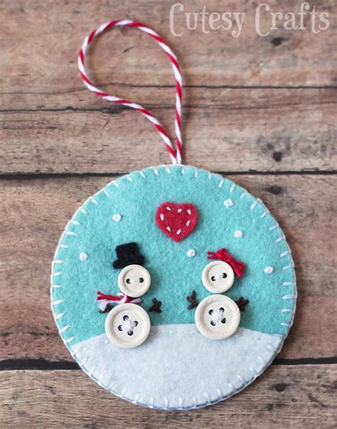 Felt Christmas Ornament Crafts