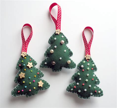 Felt Christmas Ornaments