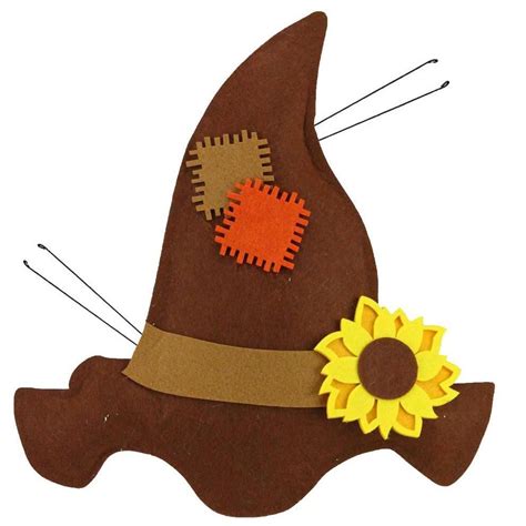 Felt Scarecrow Hat Template