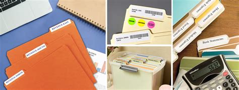 File Folder Labeling Tips