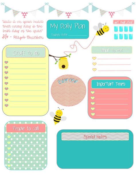 Final Thoughts on Free Erin Condren Printables