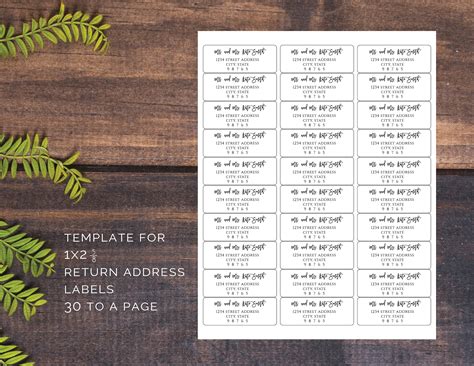 Final Thoughts Return Address Labels