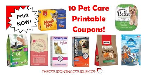 Find pet supplies coupons