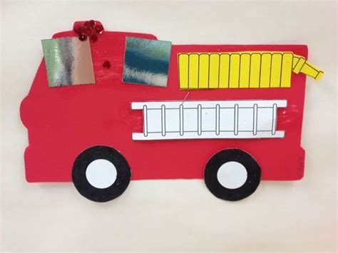 Fire truck collage