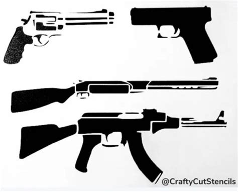 Firearm stencils