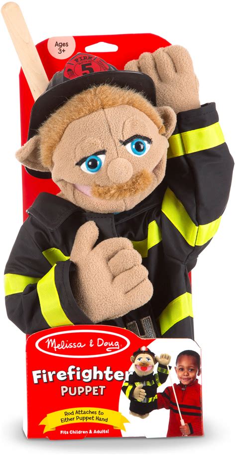 Firefighter Puppet