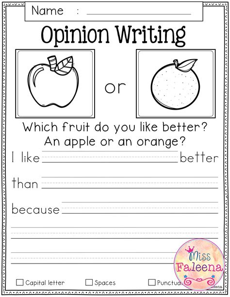 Writing Prompts Worksheets