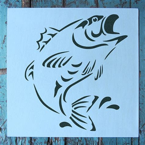 Fish Stencils for Crafting