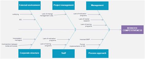 Fishbone diagram software