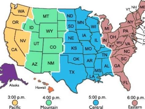 Five Significant Time Zone Maps