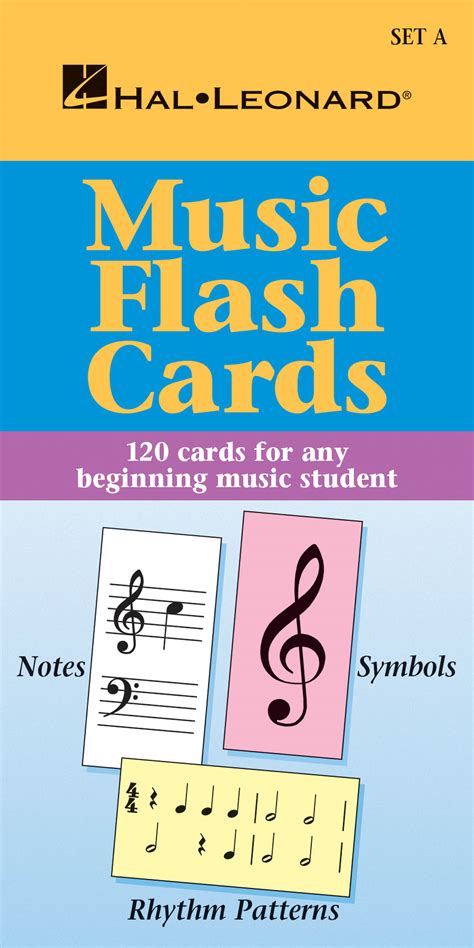 Music flashcard example