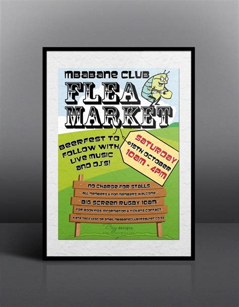 Flea market templates inspiration