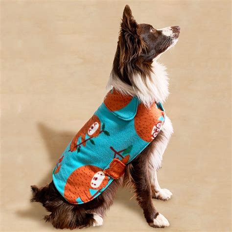 Fleece dog coat pattern