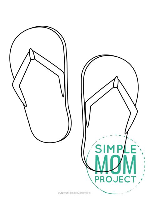 Flip Flop Template Design Inspiration