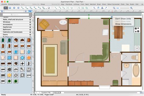 Floor plan design software