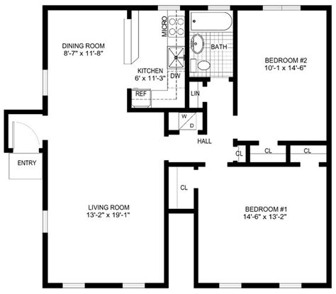 Floor plan template selection