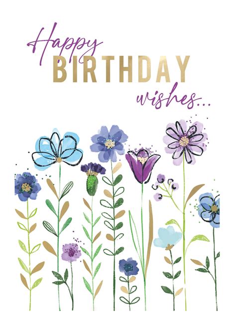 Floral Birthday Cards