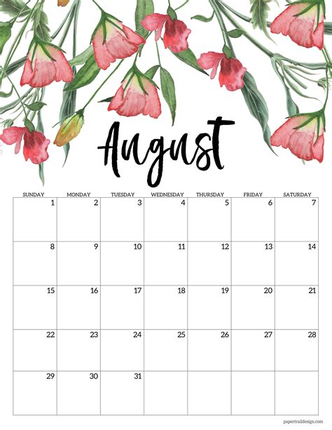 Floral Calendar