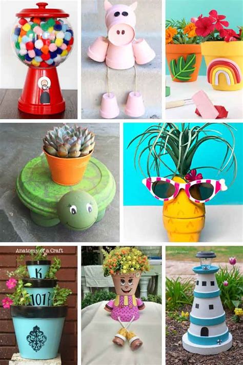 Description of Flower Pot Crafts