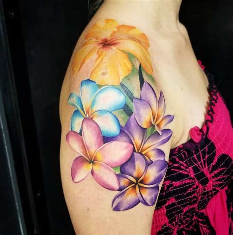 Flower tattoo design