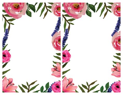 Flower Template Designs