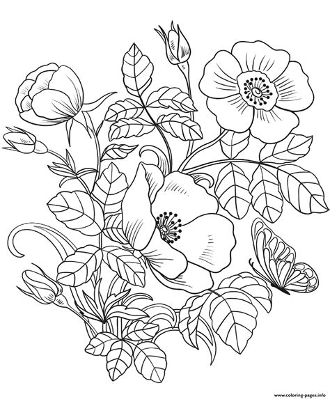 Flowers Coloring Pages