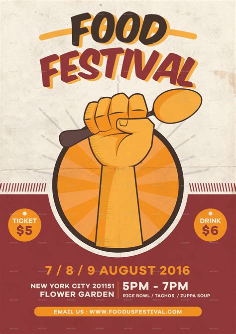 Food Festival Flyer Design