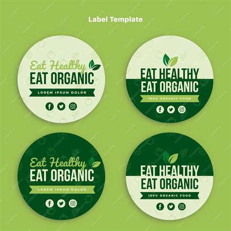 Food label design