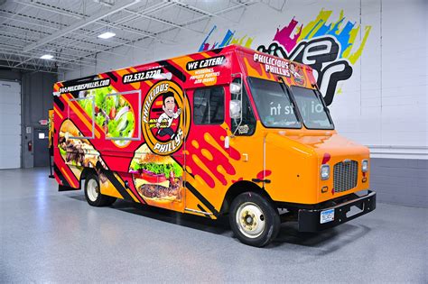 Food truck wrap designs