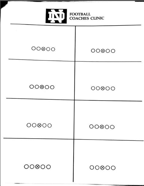 Football Play Template