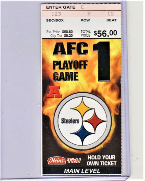 Football playoff ticket templates