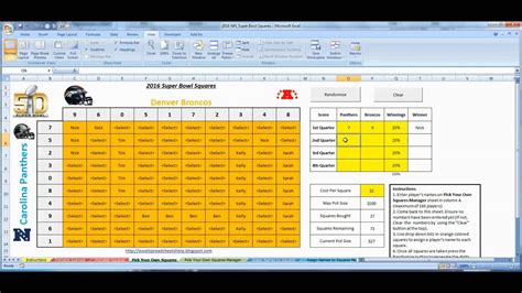 Football Pools Spreadsheet