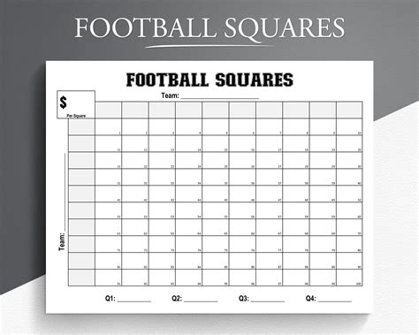 Football Squares and Social Gatherings